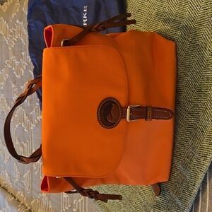 Dooney & Burke Flap Backpack.